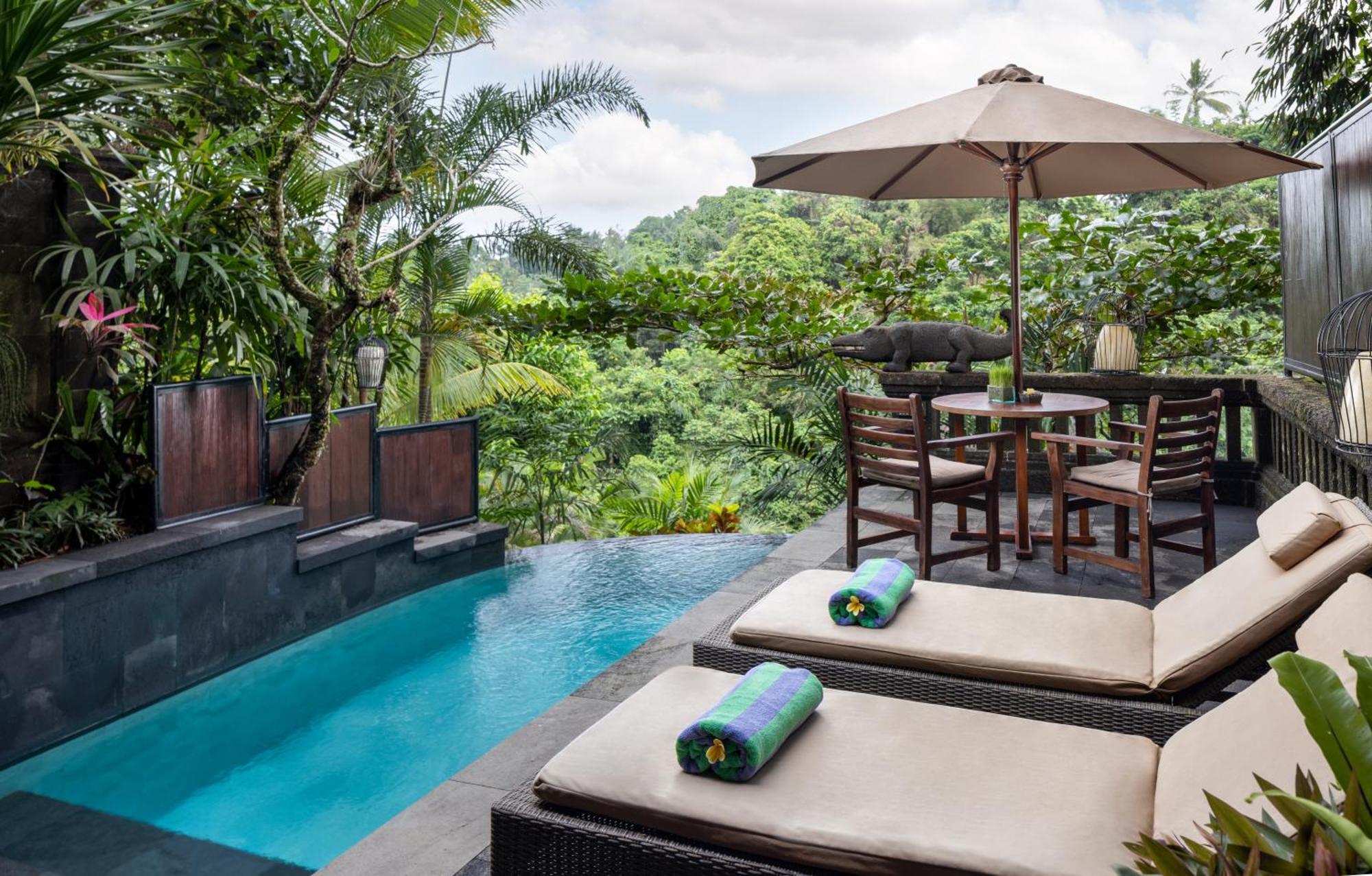 Bidadari Private Villas & Retreat Ubud Exteriér fotografie